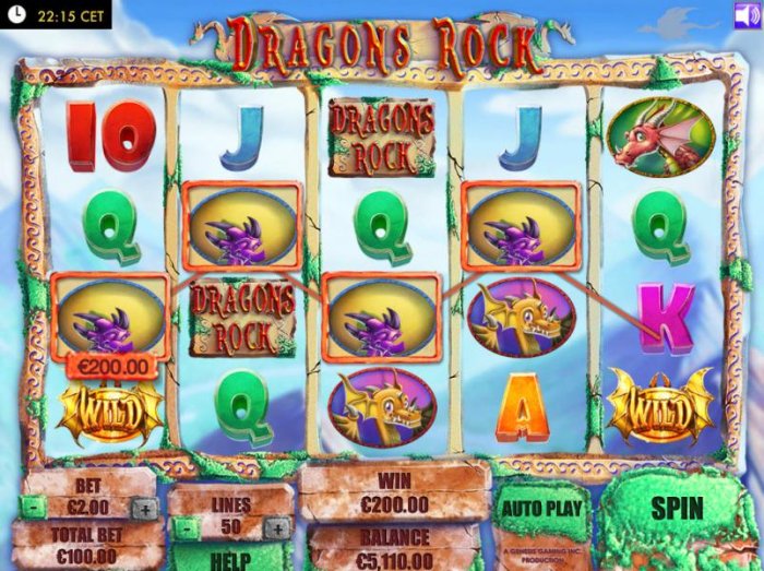 Dragons Rock by All Online Pokies