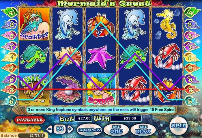 Mermaid's Quest screenshot