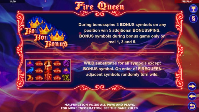 All Online Pokies image of Fire Queen