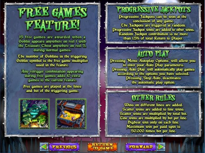 Goblin's Treasure screenshot