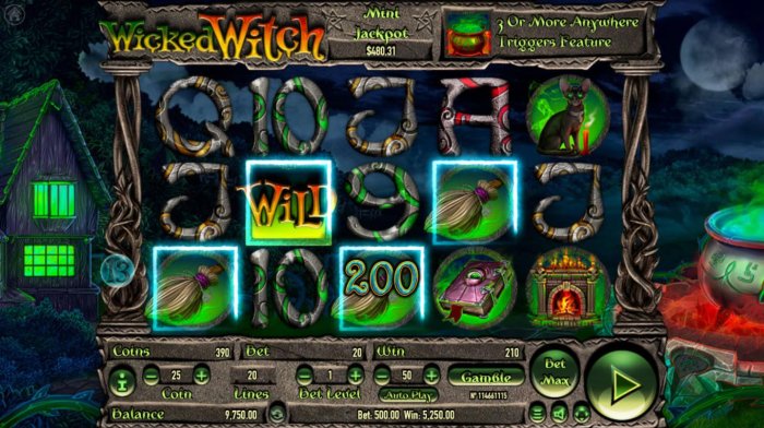 Wicked Witch by All Online Pokies