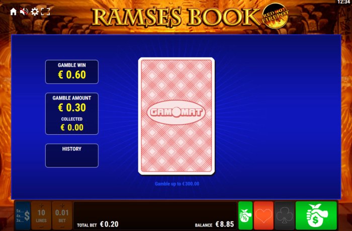 Card Gamble Feature Game Board - All Online Pokies