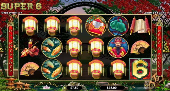 Super 6 by All Online Pokies