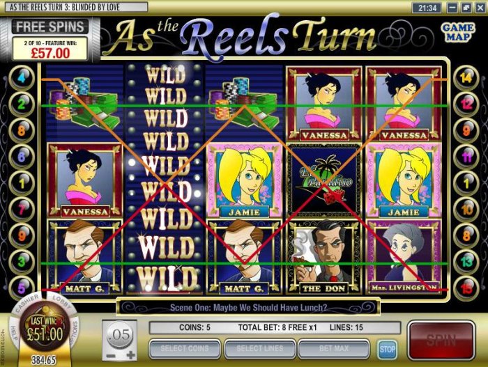 All Online Pokies image of As the Reels Turn # 3: Blinded By Love