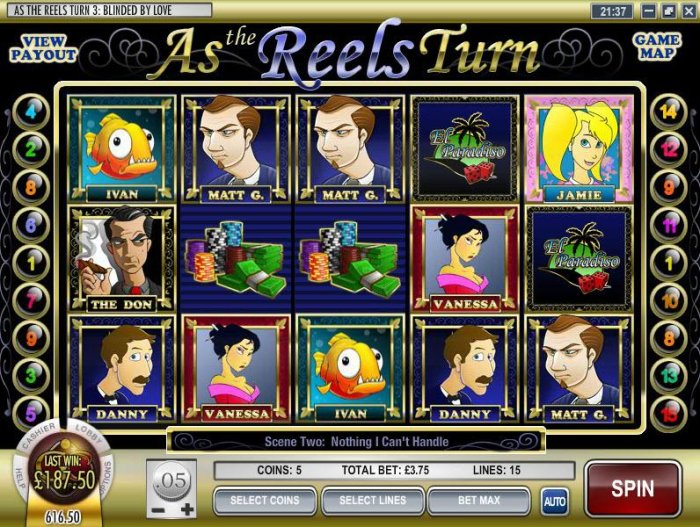As the Reels Turn # 3: Blinded By Love by All Online Pokies