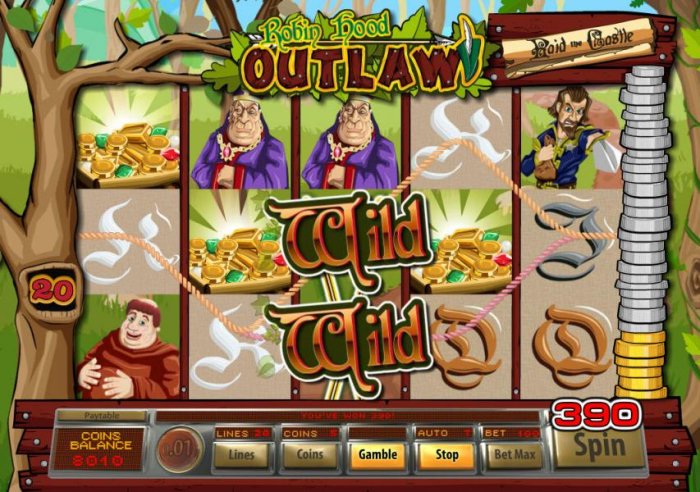 All Online Pokies image of Robin Hood Outlaw