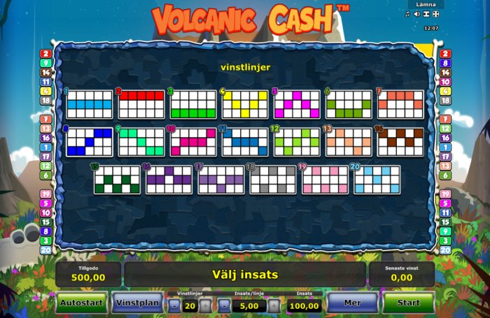 Volcanic Cash by All Online Pokies