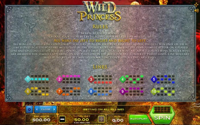 Wild Princess screenshot