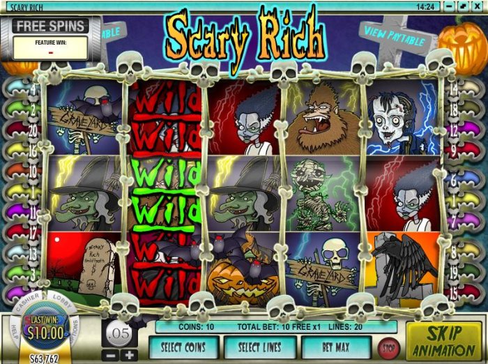 All Online Pokies image of Scary Rich