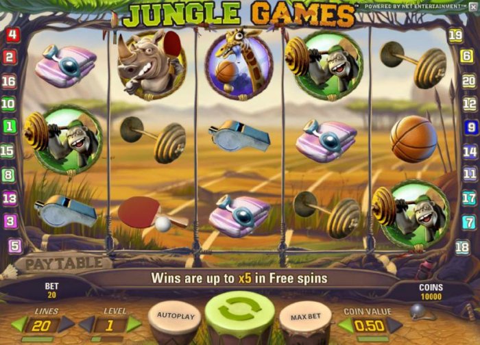 All Online Pokies image of Jungle Games