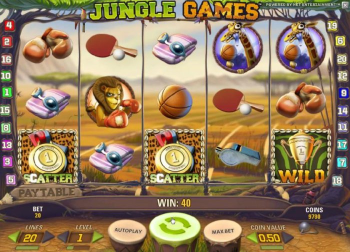 Jungle Games by All Online Pokies