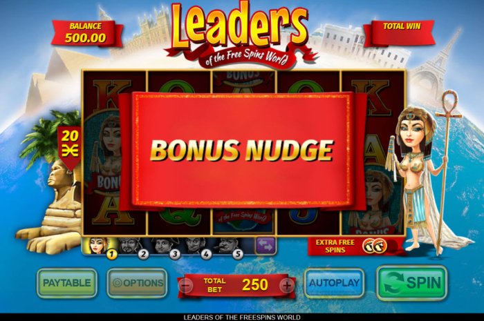 Images of Leaders of the Free Spins World