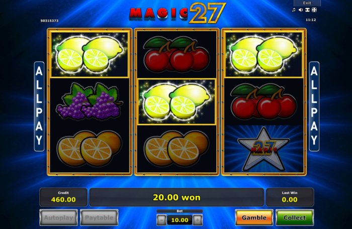 Magic 27 by All Online Pokies