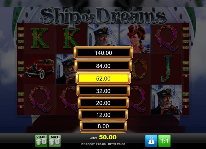 Ship of Dreams by All Online Pokies