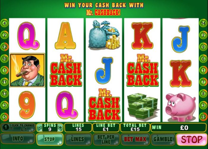 Mr. Cash Back screenshot