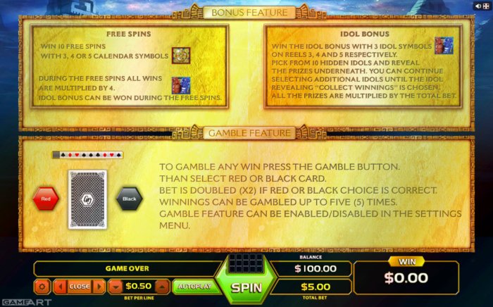 Feature Rules - All Online Pokies