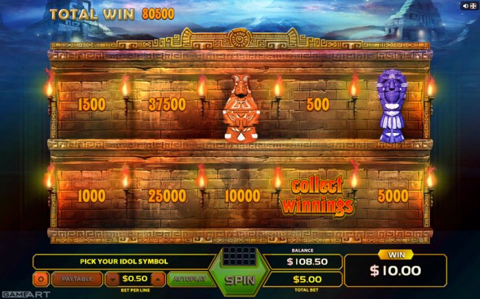 All Online Pokies image of Mystic Riches