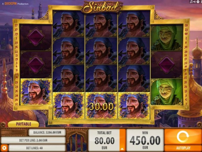 All Online Pokies image of Sinbad