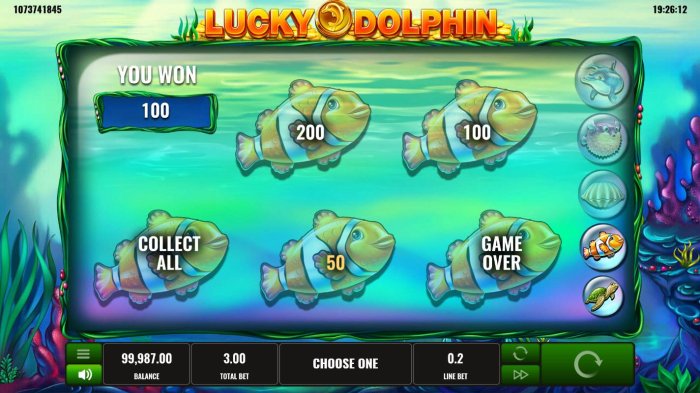 Lucky Dolphin screenshot
