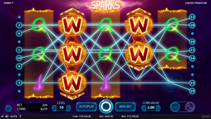 Sparks screenshot