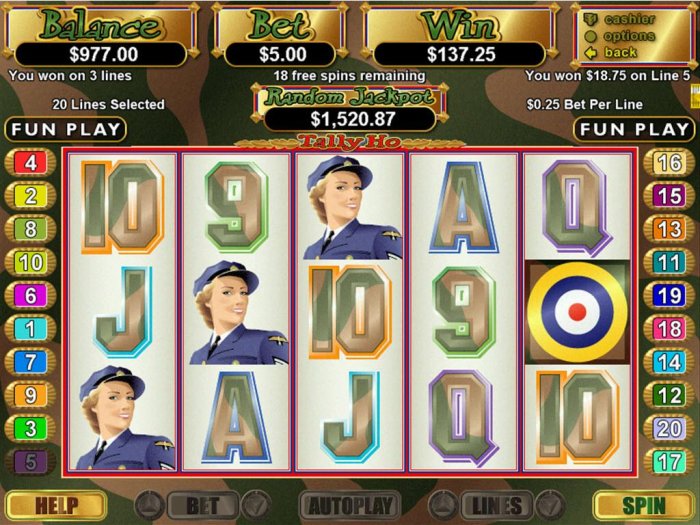 All Online Pokies image of Tally Ho