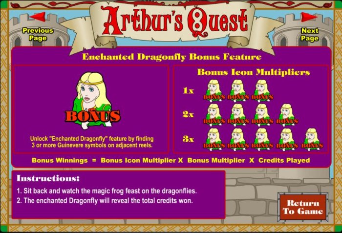 Arthur's Quest screenshot