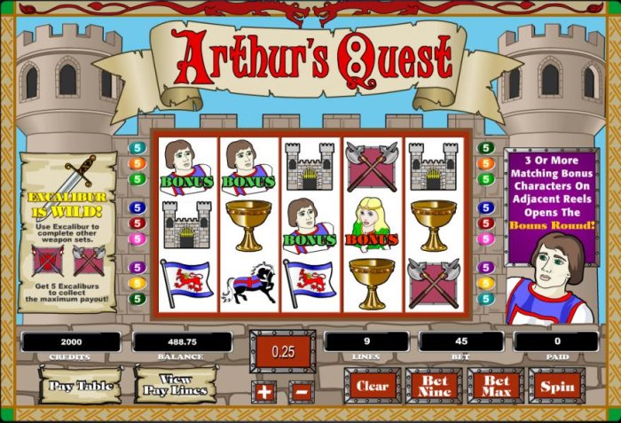 Arthur's Quest screenshot