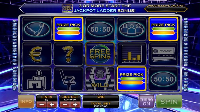 Who Wants to be a Millionaire by All Online Pokies