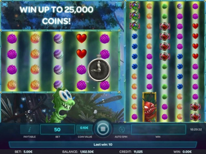 All Online Pokies - Respins feature activated