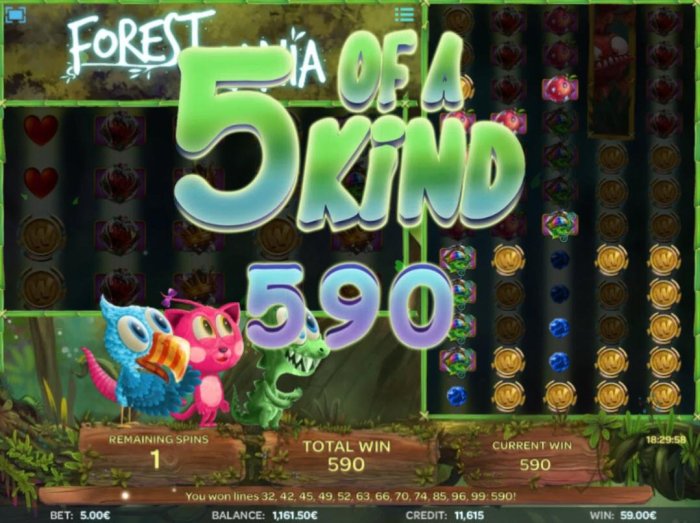 Forest Mania by All Online Pokies