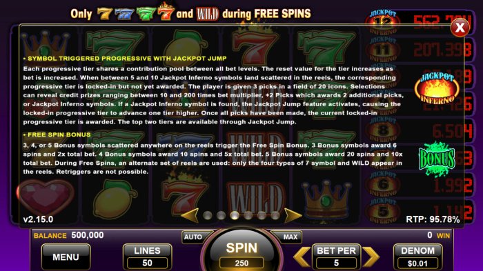 All Online Pokies image of Jackpot Inferno
