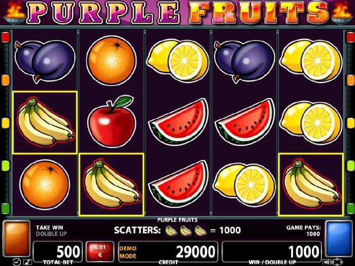 Purple Fruits by All Online Pokies