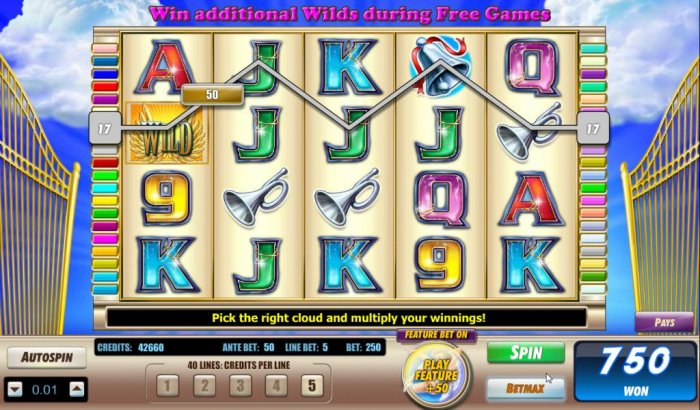 All Online Pokies image of Angels Touch