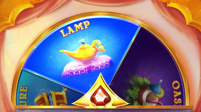 Lamp Bonus game triggered - All Online Pokies