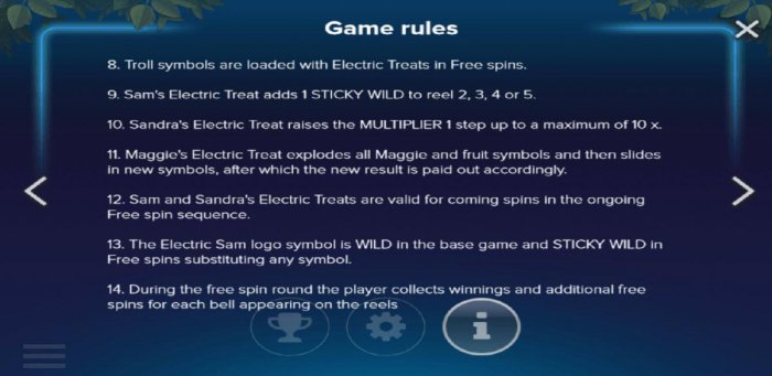 Electric SAM by All Online Pokies
