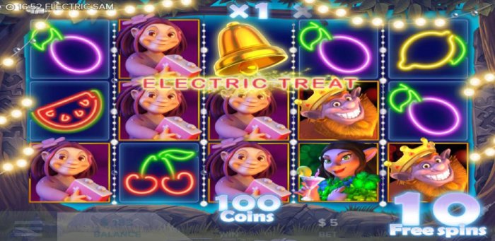 All Online Pokies image of Electric SAM