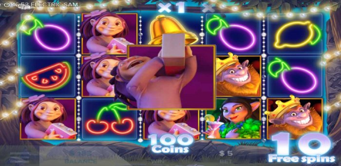 Maggie symbols triggers imploding symbols feature during free spins. by All Online Pokies