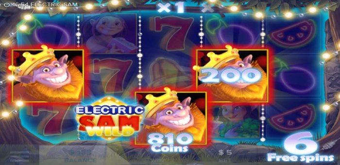 A four of a kind triggers a 810 coins jackpot by All Online Pokies