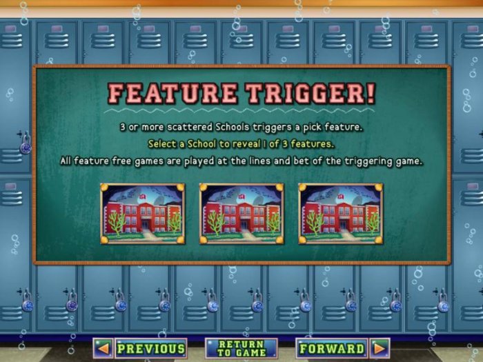 Feature Trigger rules by All Online Pokies