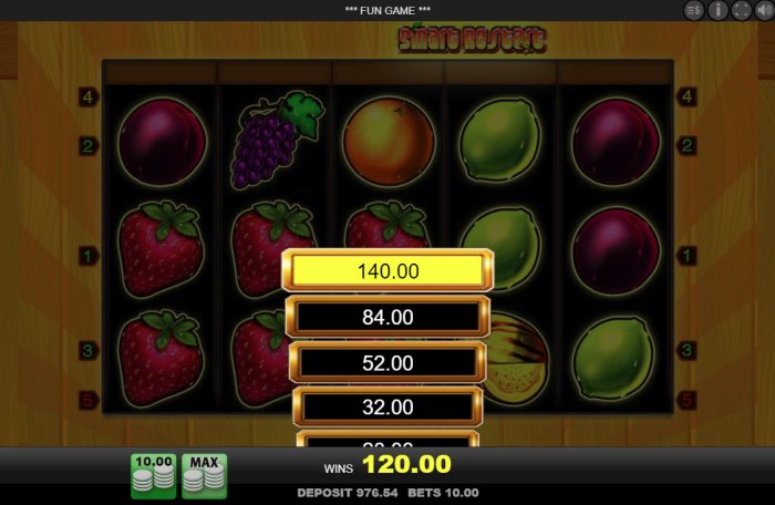 Ladder Gamble Feature Game Board by All Online Pokies