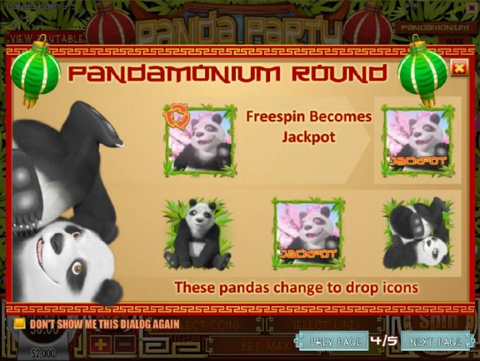 All Online Pokies image of Panda Party