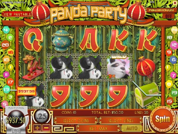 Panda Party by All Online Pokies