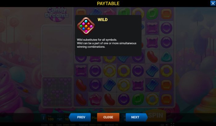 All Online Pokies image of Candy Dreams