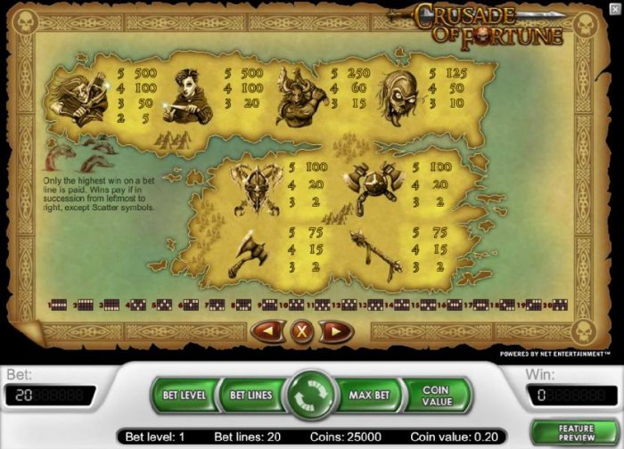 Crusade of Fortune screenshot