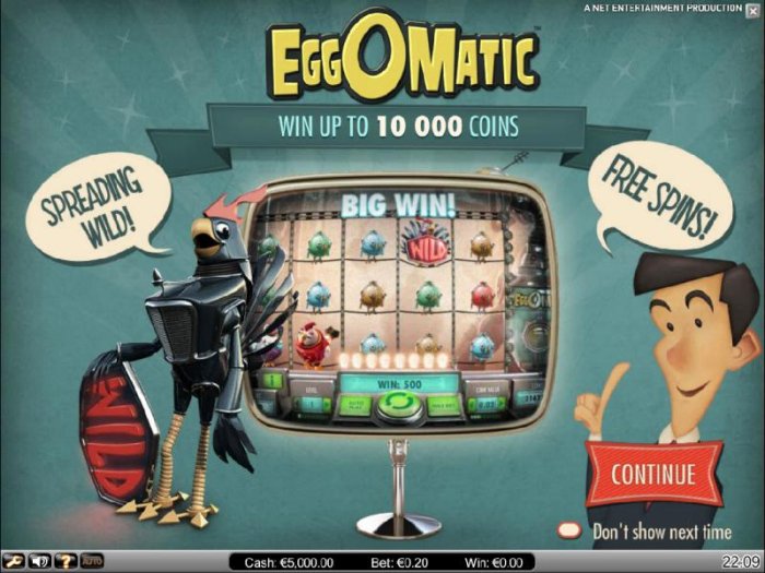 win up to 10,000 coins, speading wilds and free spins by All Online Pokies