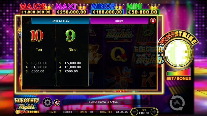 Low value game symbols paytable. by All Online Pokies