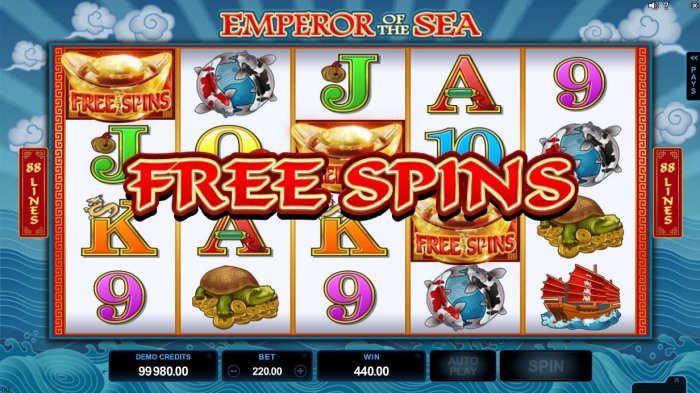 All Online Pokies image of Emperor of the Sea