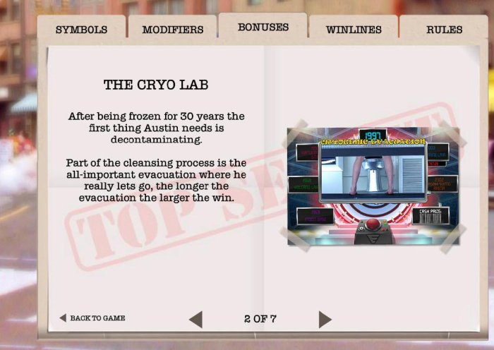 The Cryo Lab - All Online Pokies