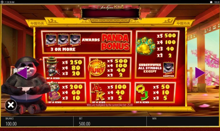 All Online Pokies image of Paws of Fury