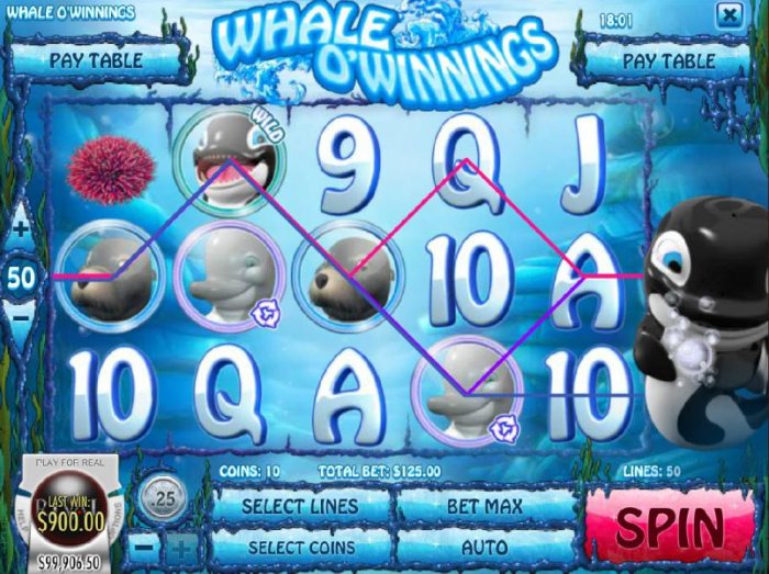 All Online Pokies image of Whale O' Winnings